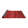 thumbnail image 2 of Ahgly Company Indoor Square Abstract Red Modern Area Rugs, 4' Square, 2 of 4