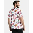 thumbnail image 3 of Kirby Men's Allover Print Graphic Shirt with Short Sleeves, Sizes S-3XL, 3 of 5