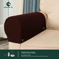 thumbnail image 3 of LNKOO Armrest Covers Anti-Slip Waterproof Furniture Protector Armchair Slipcovers for Recliner Sofa Set of 2, 3 of 5