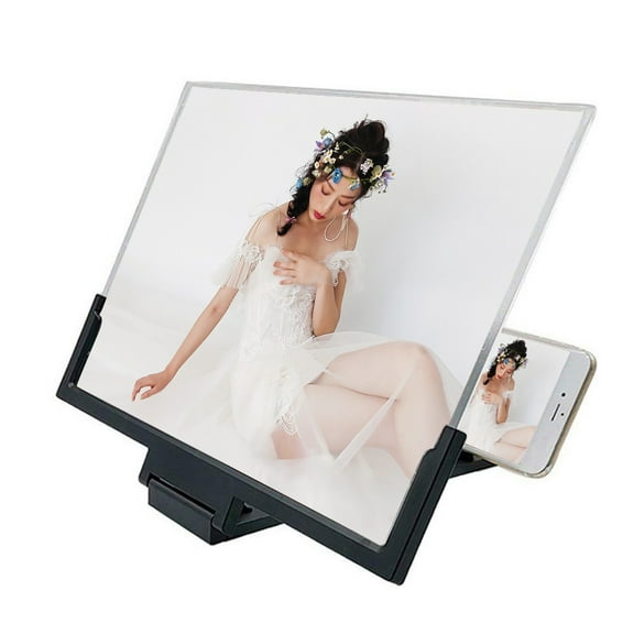 Portable Universal 3D Video Magnification Smartphone Screen Amplifier for Enhanced Tablet PC and Laptop Viewing Experience