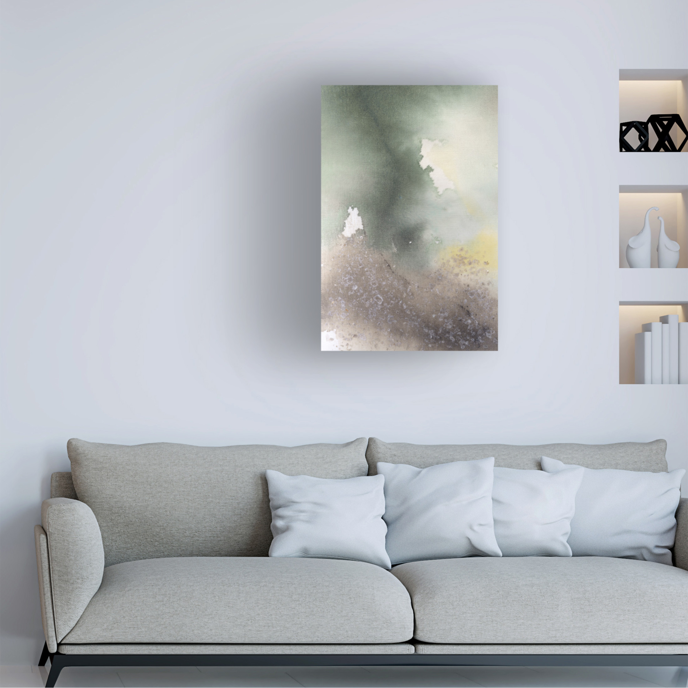 Canvas Wall Art - Vanna Lam 'Sorus II' Wall Art for Living Room, Bedroom, or Office Décor by Trademark Fine Art - 30 x 47 Inches