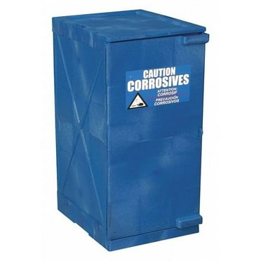 Eagle Mfg Corrosive Safety Cabinet,18in.W,Blue M12CRA