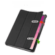 thumbnail image 1 of Adecuado para Lenovo Xiaoxin Pad Pro 12.7 2023 Funda protectora de tres pliegues Funda de cuero con ruedas de tres pliegues P12, 1 of 4