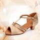 thumbnail image 4 of zapatos de baile latino para mujeres, zapatos de baile de salón para niños, zapatos de baile de barra, Salsa, Tango moderno, zapatos latinos de tacón alto para niñas y mujeres, 4 of 5
