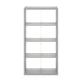 thumbnail image 2 of Pemberly Row Open Back Decorative Cube Storage Organizer in 8-Cube Light Gray, 2 of 6