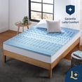 thumbnail image 1 of Colchoneta 5-Zone Memory Foam Queen Size Azul Claro Laila Comfort, 1 of 8