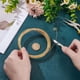 thumbnail image 3 of Alambre de cobre chapado en oro de 18 quilates, calibre 20, 10 metros (32,8 pies), para joyería, 3 of 9