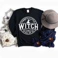 thumbnail image 6 of A Little Witch In All Of Us -  Womens Graphic Sweatshirt, 6 of 12