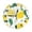 ZZNZ07020022, variant on Zhmjortal Lemon Pattern Round Wall Clock, Silent Non Ticking Battery Operated Clock 10 Inch, Kitchen,Home,Bathroom,Bedroom,Office or School