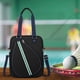thumbnail image 1 of Bolsa de tenis, mochila de tenis, bolso de mano portátil, organizador, resistente al agua, para mujeres y hombres, para actividades diarias, viajes bolso bandolera negro, 1 of 8