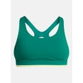 thumbnail image 6 of Avia Women's Medium Support Open Back and Contrast Tipping Sports Bra, XS-XXXL, 6 of 7