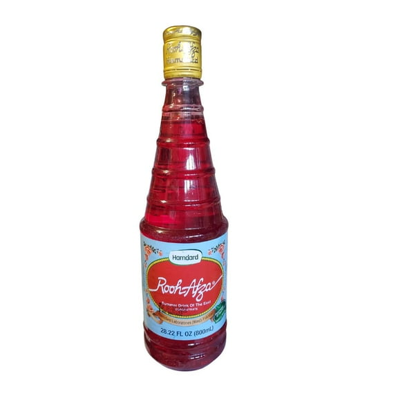 Hamdard Roohafza Sharbat Non Carbonated Soft Drink Mix 800ml (Pack of 6)