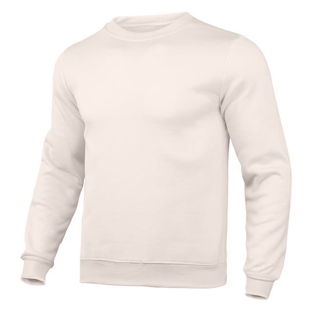 Chandail Ajusté pour Hommes Automne Décontracté Couleur Unie Col Rond Manches Longues avec Poche