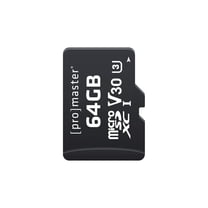 ProMaster Advanced Micro SD Memory Card (UHS-I V30) - 64GB