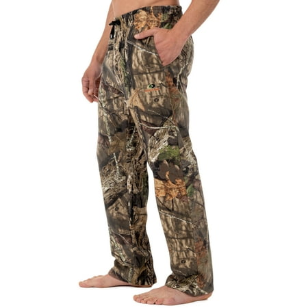 Mossy Oak - Mossy Oak Men's Relaxed Fit Camo Fleece Sweatpants - Walmart.com - Walmart.com