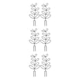 thumbnail image 1 of serony 2pcs/set Garden With Stackable Plant Climbing Trellis Durable And Lightweight black Sharp tail style,2 sets 3Set, 1 of 6