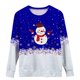 thumbnail image 5 of Mujeres moda cuello redondo Navidad manga larga Tops blusa pulóver sudadera Fridja  FKASFK1382, 5 of 5