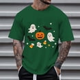 thumbnail image 2 of Halloween Graphic Tennis T Shirt Holiday Themed Print Tee Casual Wear For Men Daily Outfit, 2 of 4
