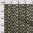 thumbnail image 1 of oneOone Viscose Chiffon Fabric Ethnic Geometric Flame Stitch Printed Craft Fabric BTY 42 Inch Wide, 1 of 4