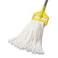 thumbnail image 2 of Premium Cut-End Rayon Mop Head, 16oz, White, 1" Orange Band, 12/carton, 2 of 3