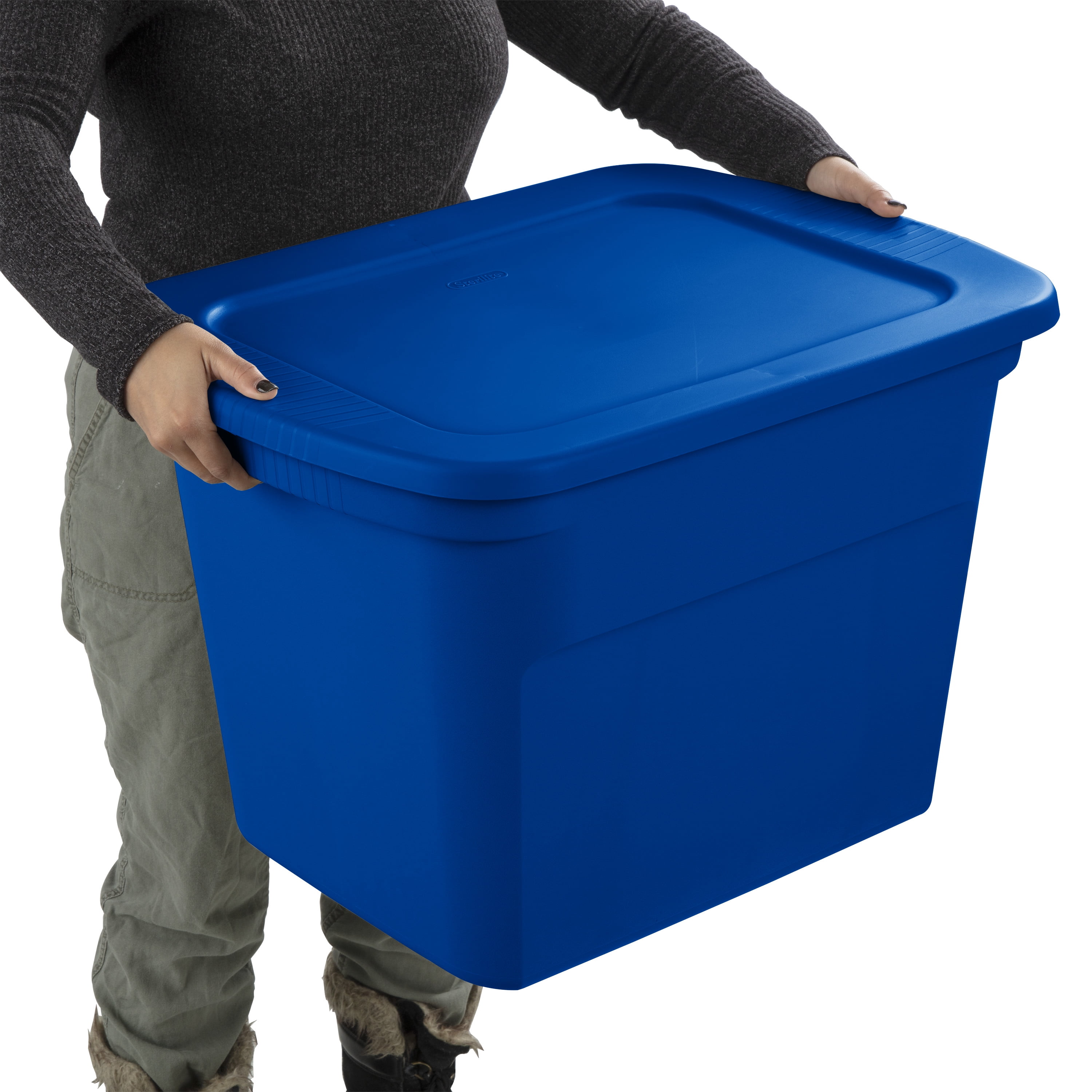 Sterilite 18 Gallon Storage Box - Marine Blue, 18 gal - Fry's Food