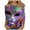 A53 Purple, variant on Cadancy Mardi Gras Shirt for Women Plus Size Trendy Graphic Casual Shirts 3/4 Sleeve Crew Neck Carnival Blouse Holiday Funny Rave Party Outfits Tops