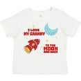 thumbnail image 3 of Inktastic I Love My Granny to the Moon and Back Boys or Girls Toddler T-Shirt, 3 of 5