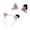 A pair of super soft, variant on Furry Ear Headband Plush Headband Masquerade Costume Headdress Female Face Washing Hair Hoop Cute Accessories