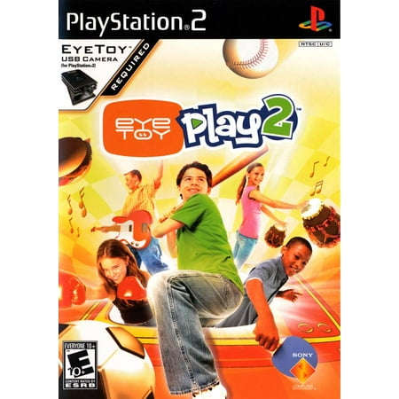 Eye Toy Play 2 With Camera, Sony Computer Ent. of America, PlayStation 2, 711719749523