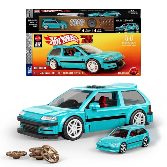 Mattel Brick Shop Hot Wheels Speed Series Honda