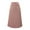 Pink, variant on Bovxnpu Summer Skirts for Women,Fashion Women Loose Casual High Waist Solid Long Ankle Pleated Skirt