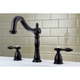 thumbnail image 3 of Kingston Brass KS1345TAL Tudor Two-Handle Deck Mount Roman Tub Faucet, Oil Rubbed Bronze, 3 of 6