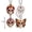 Day Of The Dead Decor #4, variant on Clearance! Day of the Dead Decor 4PCS Acrylic Sugar Skull Hanging Ornaments Dia de los Muertos Decorations Party Favor Tree Window Porch Garland Art Keepsake Gift Pendants