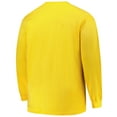 thumbnail image 3 of Men's Profile Gold Pittsburgh Pirates Big & Tall Two-Hit Long Sleeve T-Shirt, 3 of 3
