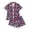 H1-Red422, variant on Puliio Halloween Womens Pajamas Set Cute Print Short Sleeve Button Down Loungewear 2 Piece Comfortable Sleepwear Nightwear Pjs Sets