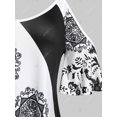 thumbnail image 3 of Tallas grandes Tribal Impreso en el hombro frío. Rosegal Camisetas tallas grandes, 3 of 5