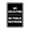 Black, variant on Portrait Round No Soliciting No Public Restroom Sign (Yellow / Black) - Small 4" x 6"