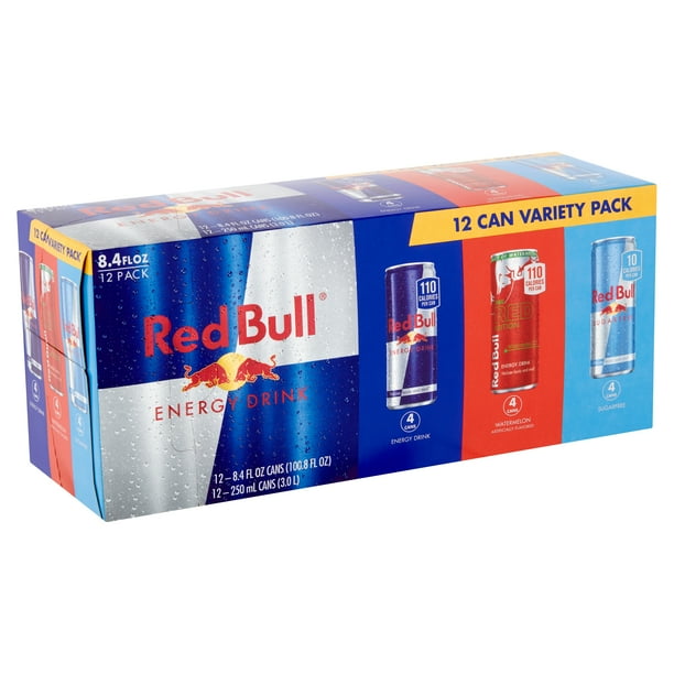 (12 Cans) Red Bull Energy Drink Variety Pack, 8.4 fl oz