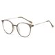 thumbnail image 1 of Gafas ovaladas de estilo coreano, montura retro ligera, gafas con luz azul, gafas lisas, 1 of 6