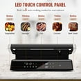 thumbnail image 4 of Costway Electric Panini Press Grill 1200W Sandwich Maker with Independent Temperature Control & Removable Drip Tray, 4 of 9