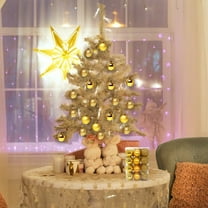 24-Pack Unbreakable Christmas Ornaments - 1.2'' Holiday Baubles with Glitter/Matte/Shiny Options, Lightweight Shatterproof Tree Decorations (24pcs, 58g) for Safe Festive Decor