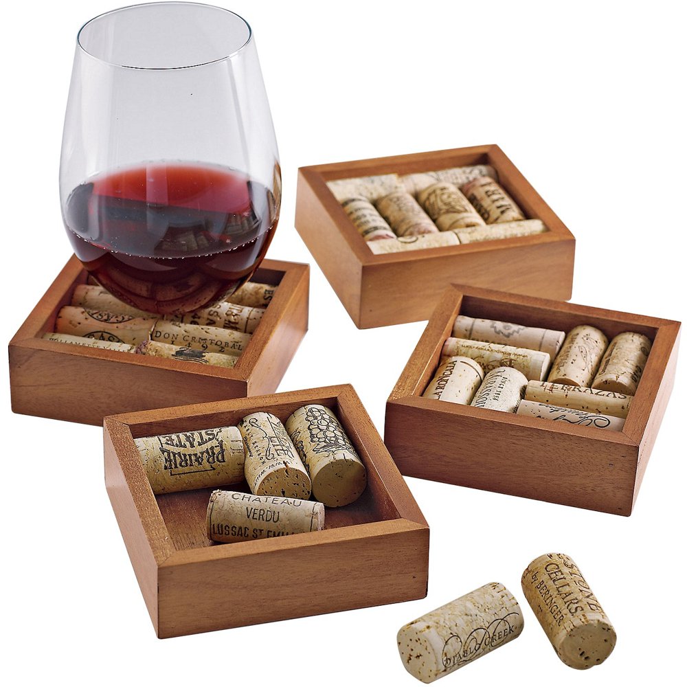 Wine Cork Coasters Kit