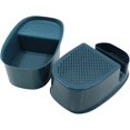 thumbnail image 5 of Cesta de chef filtrante colgante multifuncional ZHCH azul juego de 2 7,5 x 13,5 x 21 cm, 5 of 5