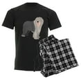 thumbnail image 6 of CafePress - English Sheep Dog Silhouette Men's Dark Pajamas - Men's Dark Loose Fit Cotton Pajama Set, 6 of 7