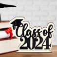 thumbnail image 3 of Lefu Graduation Party Decoration 2024 Graduation Table Wooden Centerpieces Sign Party, 3 of 9