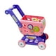 thumbnail image 2 of Mini carrito de compras de juguete interactivo de simulación, modelo de carrito de supermercado multifuncional Rosa, 2 of 9