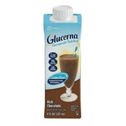Glucerna Therapeutic Nutrition for Diabetic, Rich Chocolate, 8 oz, 24-Pack