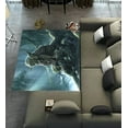 thumbnail image 1 of DEYOU Star Wars Yoda Pattern Area Rugs 3 x 4ft Floor Carpet Mat for Living Dinning Room Bedroom Kitchen Hallway Office Decor, 1 of 6