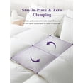 thumbnail image 2 of KUSNUG Quill-Free Oversized Queen Duvet Insert - Goose Feather Down Fiber Comforter with Organic Cotton Cover, Soft Fluffy All-Season Bed Comforter, 2 of 9