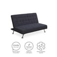 thumbnail image 6 of DHP Milo Kids Sofa Futon, Dark Blue, 6 of 10